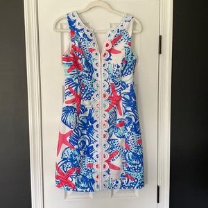 Lilly Pulitzer Janice Shift Dress in She She Shells Pattern